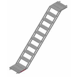 Escalier d'accès pour échafaudage MEKA-48