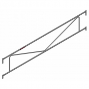 Garde-corps standard à tube -Type B- pour DUO-45 +