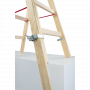 Béquille de rallonge pour échelles en bois