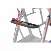 Porte-outils pour échelles à plate-forme