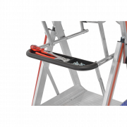 Porte-outils pour échelles à plate-forme