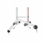 Traverse universelle pour toutes échelles sans sabot articulé