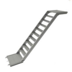 Escalier / Garde-corps UNISTEP pour échafaudage fixe