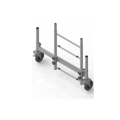 Roue  Diamètre 200 mm sur Pied Réglable – Stabilité – Usage Industriel