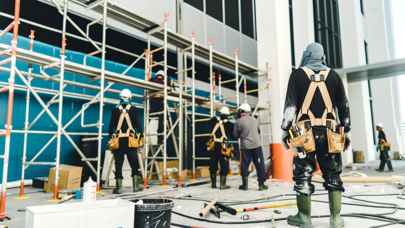 Normes de construction et montage échafaudage multidirectionnel