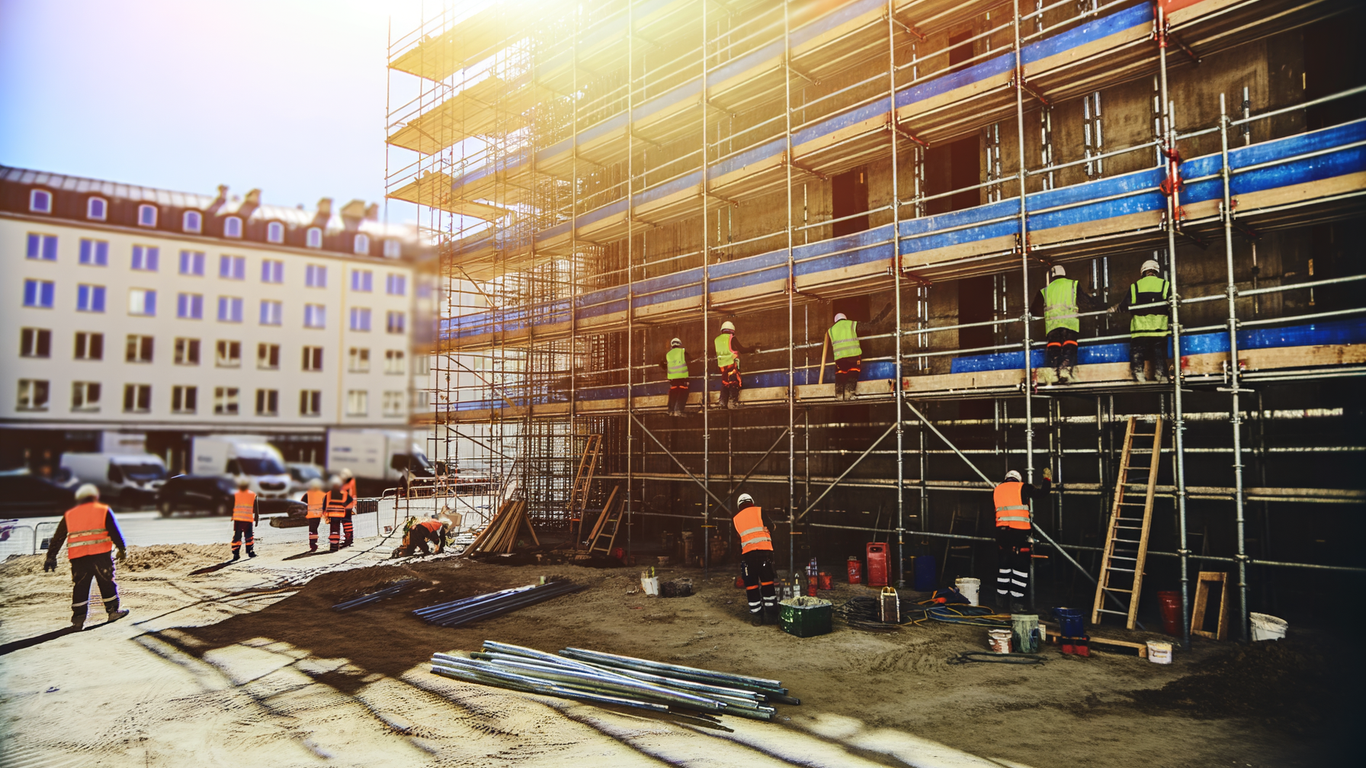 Usure et détérioration des matériaux d'un échafaudage multidirectionnel
