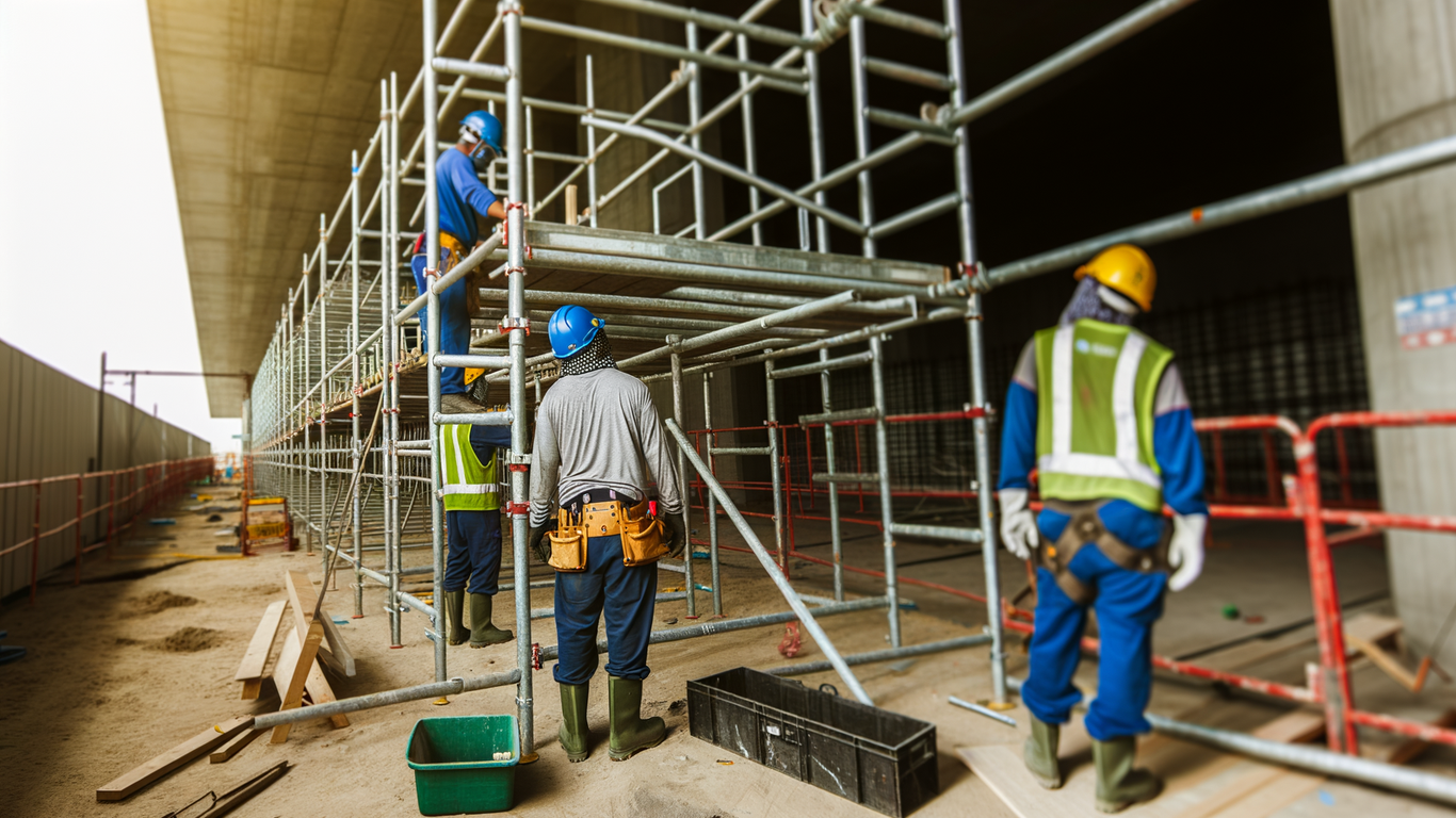 Conseils pratiques pour un assemblage réussi d'échafaudage acier