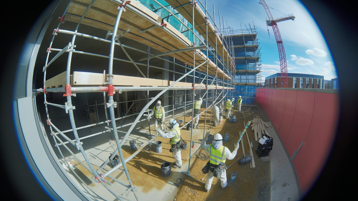 Échafaudage façadier : le guide complet pour une utilisation optimale sur vos chantiers