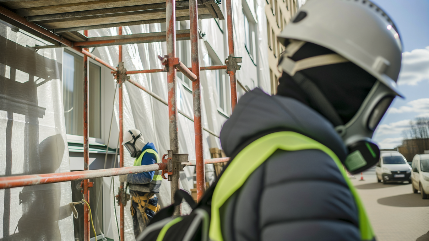 Échafaudage façadier : le guide complet pour une utilisation optimale sur vos chantiers