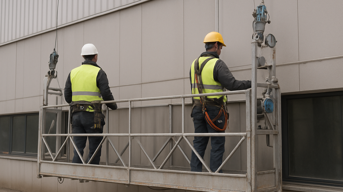 Échafaudage suspendu : guide complet pour une utilisation optimale et sécurisée