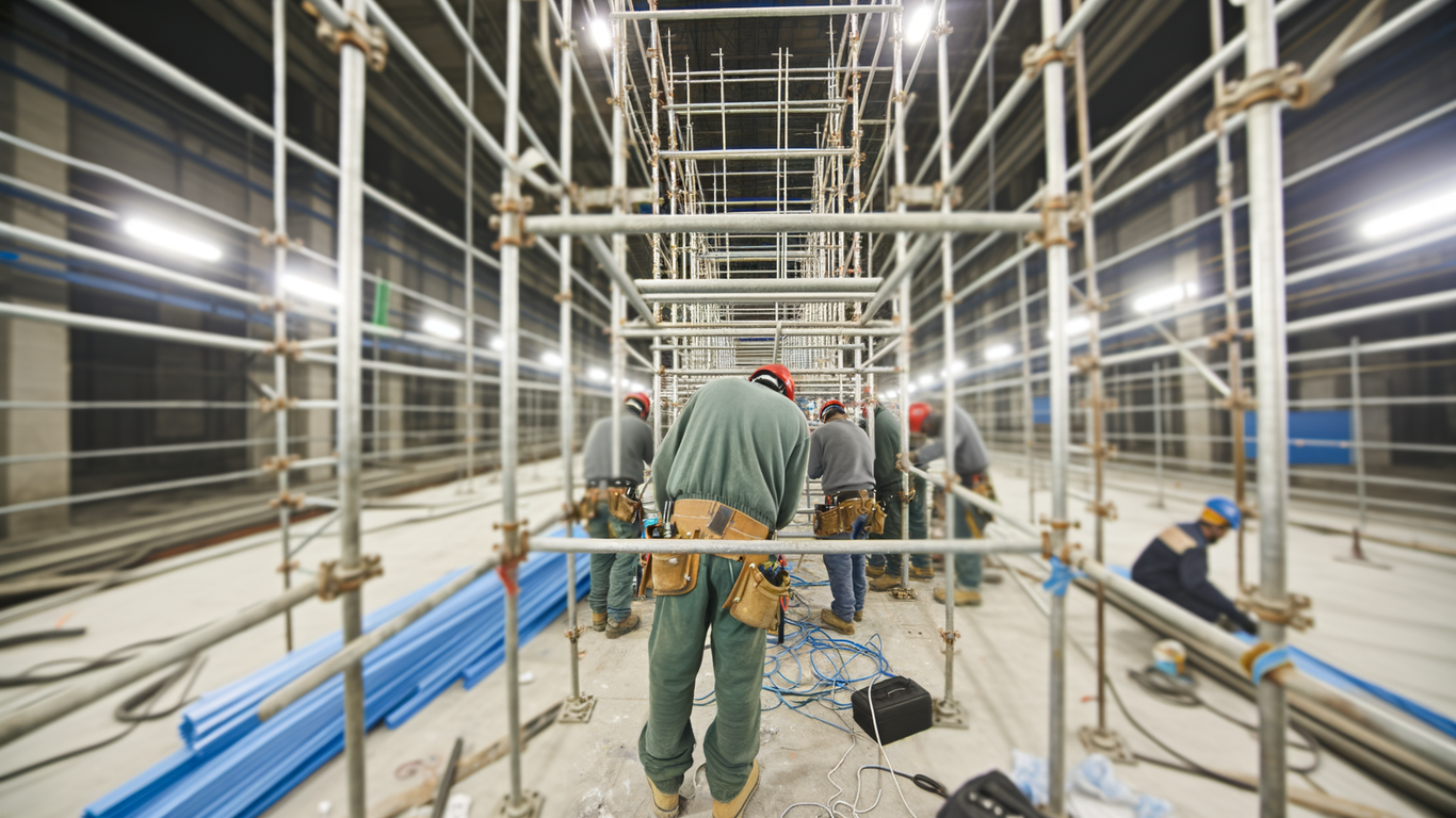 Éviter les erreurs fréquentes lors de l'installation d'un échafaudage multidirectionnel
