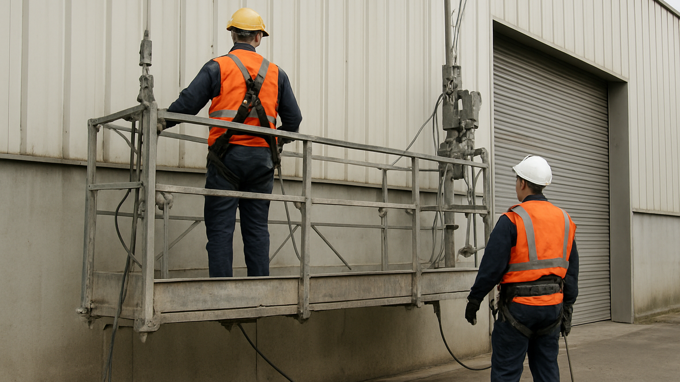 Pratiques environnementales pour la maintenance des échafaudages suspendus