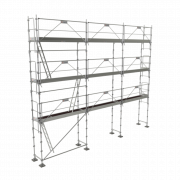 Echafaudage façadier Comabi R200 Aluminium - Lot 80 m2