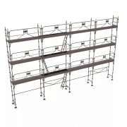 Échafaudage façadier DUO-45+ - Lot 104 m2