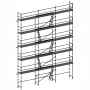 Echafaudage façadier DUO-45 - Lot 120 m2