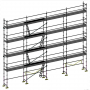 Echafaudage façadier DUO-45 - Lot 130 m2