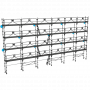 Échafaudage façadier DUO-45+ - Lot 190 m2