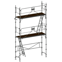 Echafaudage façadier DUO-45 - Lot 24 m2 Echafaudage façadier DUO-45 - Lot 24 m2