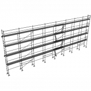 Echafaudage façadier DUO-45 - Lot 250 m2