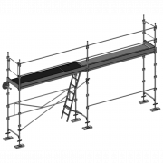 Echafaudage façadier DUO-45 - Lot 28 m2
