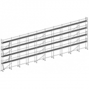 Echafaudage façadier DUO-45 - Lot 310 m2