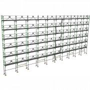 Echafaudage façadier DUO-45 - Lot 434 m2
