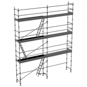 Echafaudage façadier DUO-45 - Lot 56 m2
