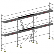 Echafaudage façadier DUO-45 - Lot 60 m2
