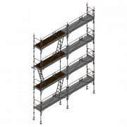 Echafaudage façadier DUO-45 - Lot 63 m2
