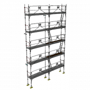 Echafaudage façadier DUO-45 - Lot 77 m2