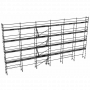 Echafaudage façadier DUO 45 - Lot de 190m2