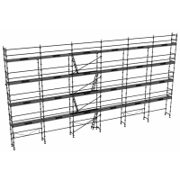 Echafaudage façadier DUO 45 - Lot de 190m2 Echafaudage façadier DUO 45 - Lot de 190m2