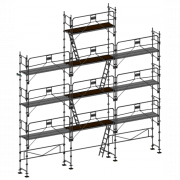 Échafaudage façadier DUO-45+ - Lot pignon 100 m2