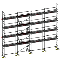 Echafaudage de maçon DCM-49 - Lot de 130 m2