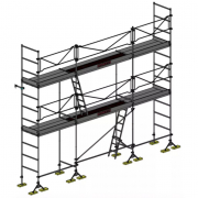 Echafaudage de maçon DCM-49 - Lot de 48 m2