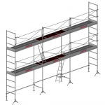 Echafaudage de maçon DCM-49 - Lot de 60 m2