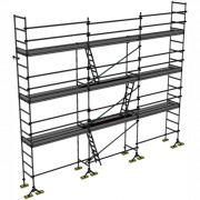 Echafaudage de maçon DCM-49 - Lot de 80 m2
