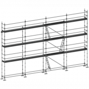 Echafaudage multidirectionnel MEKA-48 - 104 m2