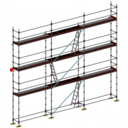 Echafaudage multidirectionnel MEKA-48 - 80 m2