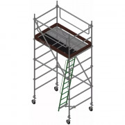 Échafaudage roulant acier SYS-FAST 4-Eco