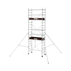 Échafaudage Roulant Aluminium Télescopique Z'Tower