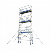 Échafaudage roulant en alu TOTEM 2 BOX 250 de 4 à 9m