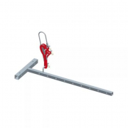 Kit acier bloqueur élingue 5 m avec barre d'écartement 1 m