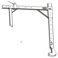 Kit alu crosse réglable Kit alu crosse réglable