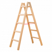 Échelle double à échelons en bois 71410