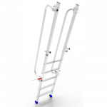 Échelle d'accès camion en aluminium
