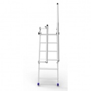 Échelle d'accès camion réglable en aluminium