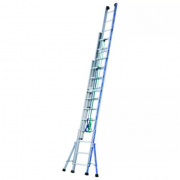 Échelle coulissante PLATINIUM 300 coulisse à corde 3 plans de 2,98 à 4,67m