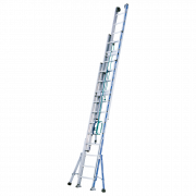 Échelle coulissante PLATINIUM 500 coulisse à corde 3 plans de 3,00 à 5,75m