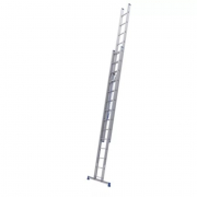 Échelle STARLINE coulisse à corde 2 plans de 3,93 à 4,49m
